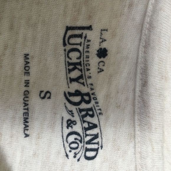 LUCKY BRAND Women’s Top Made In Guatemala 🇬🇹 - Picture 3 of 4